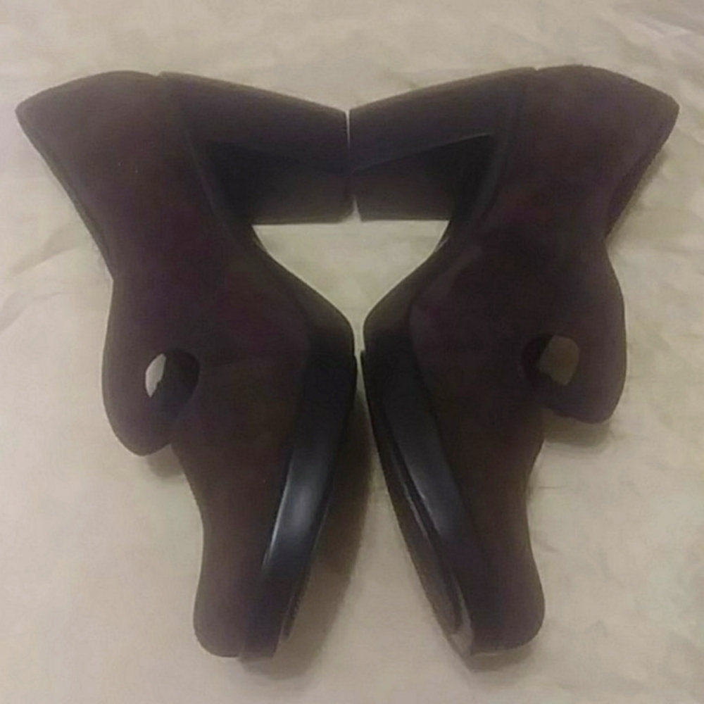 Dansko Tara Suede Mary Jane Heels - Picture 3 of 5